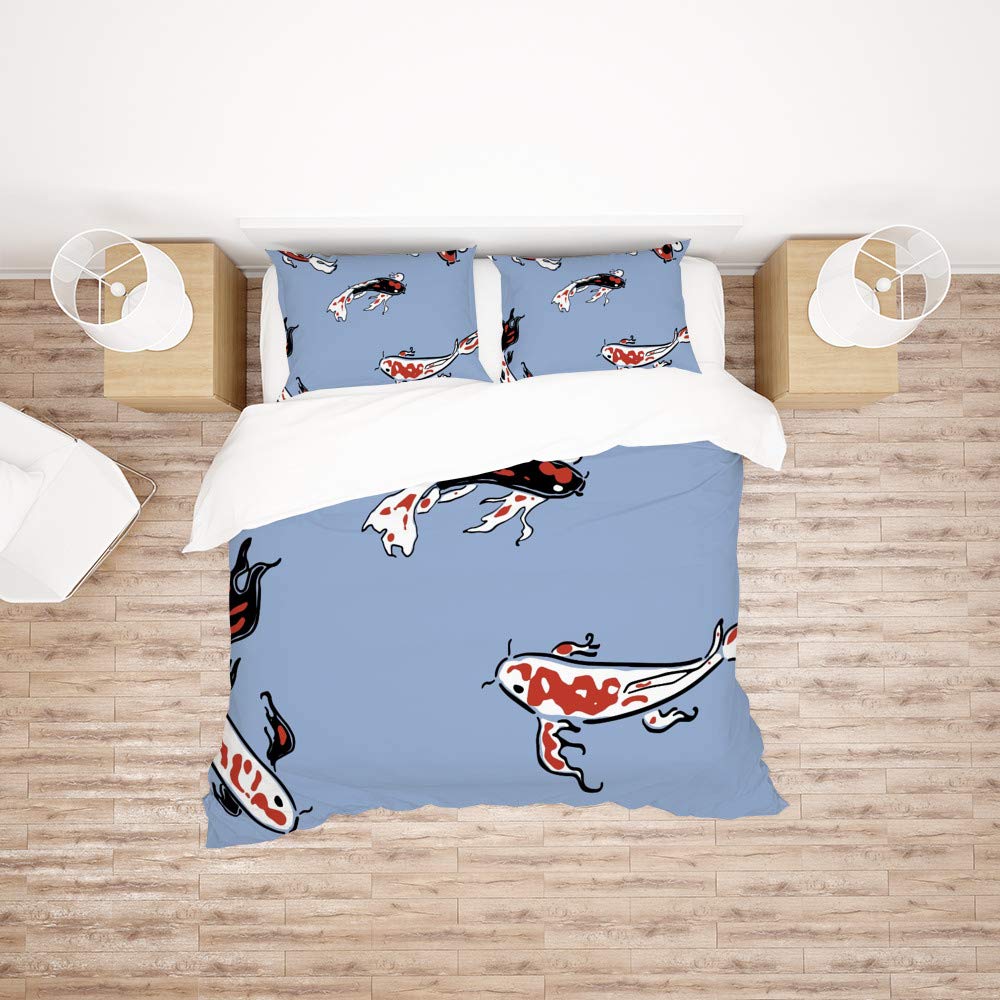 Housse de couette légère Queen Size contre les nuits trop chaudes