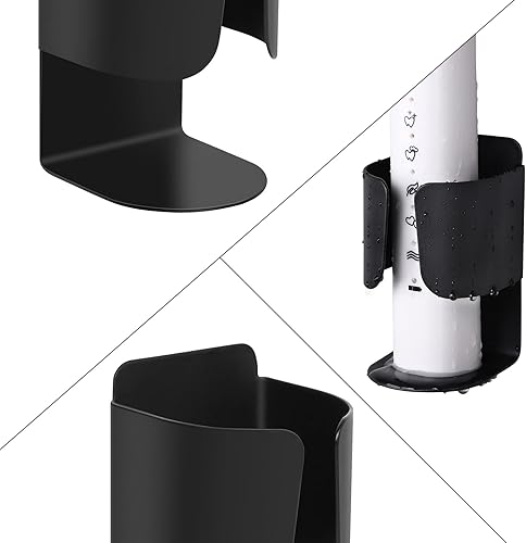 Miniatura 7 de Soporte para cepillos de dientes eléctrico, acero inoxidable 304, montado en la pared, autoadhesivo, organizador de almacenamiento para cepillo de