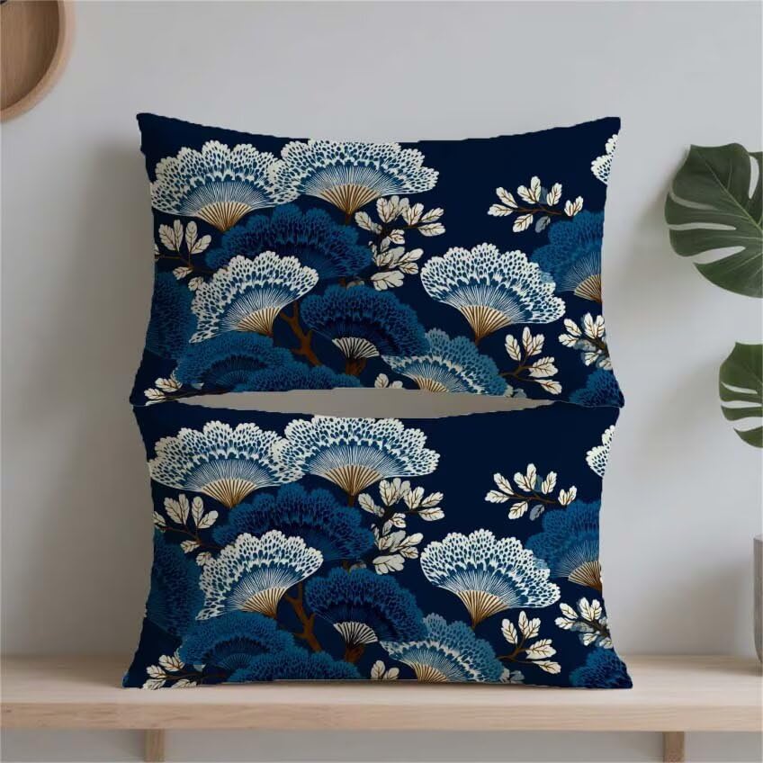 Housse de coussin extérieur imperméable 50x60 déco terrasse - 2