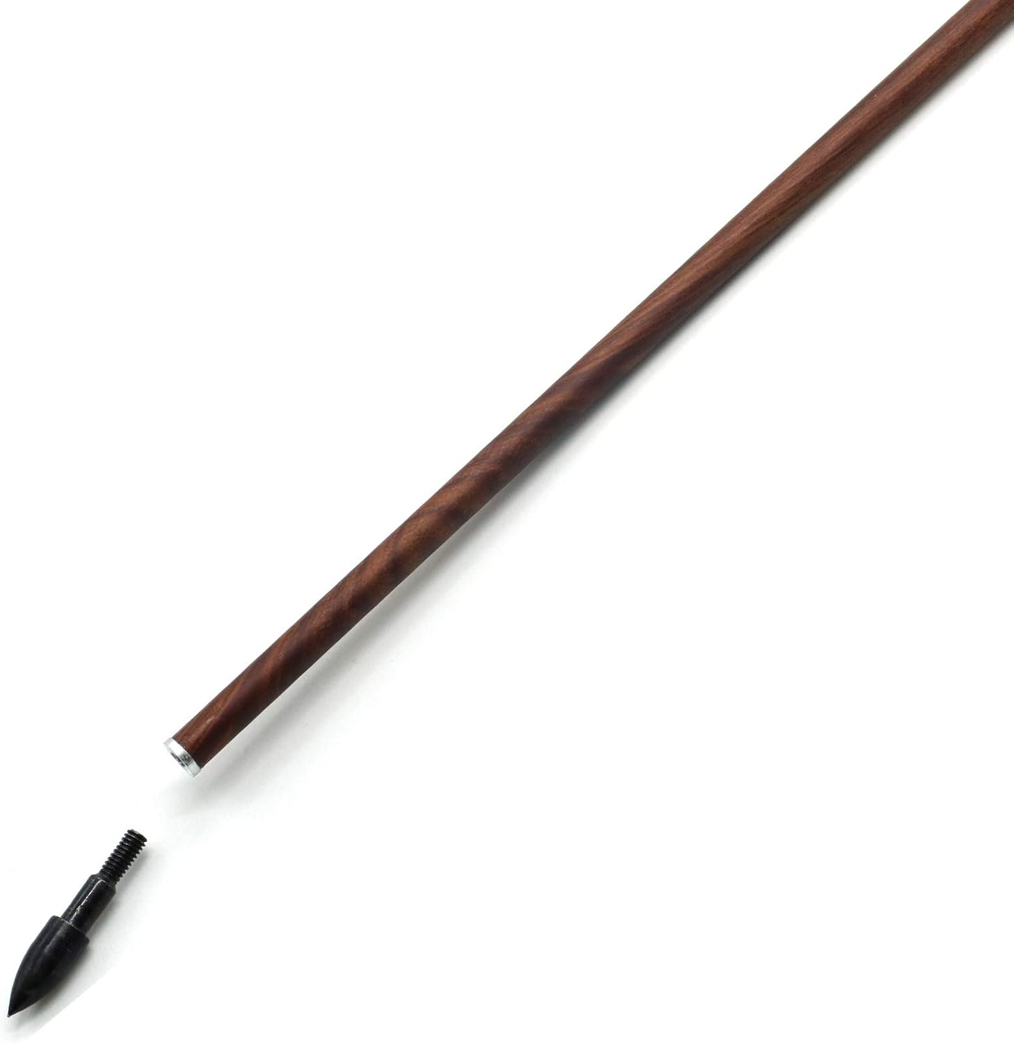 28 Inch/30 Inch Carbon Archery Arrows, 500 Spine with 4 Inch Turkey Feather Fletching, Removable Tips Hunting and Target Practice Arrows for Compound Bow and Recurve Bow, 12 Pcs