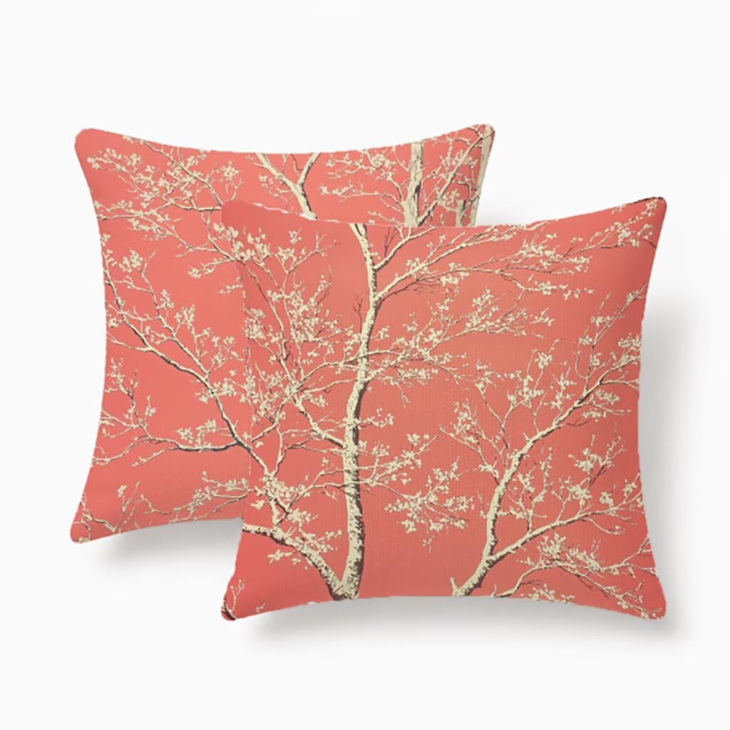 Coussin extérieur imperméable 55x55 rouge pour éliminer l'humidité de vos fauteuils de terrasse