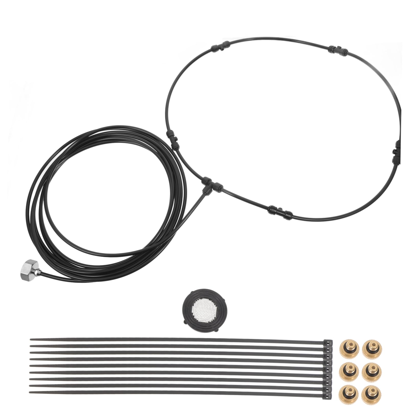 Abaodam Fan Mist Kit for Outdoor Mist Misting Fan Misting Attachment for Garden