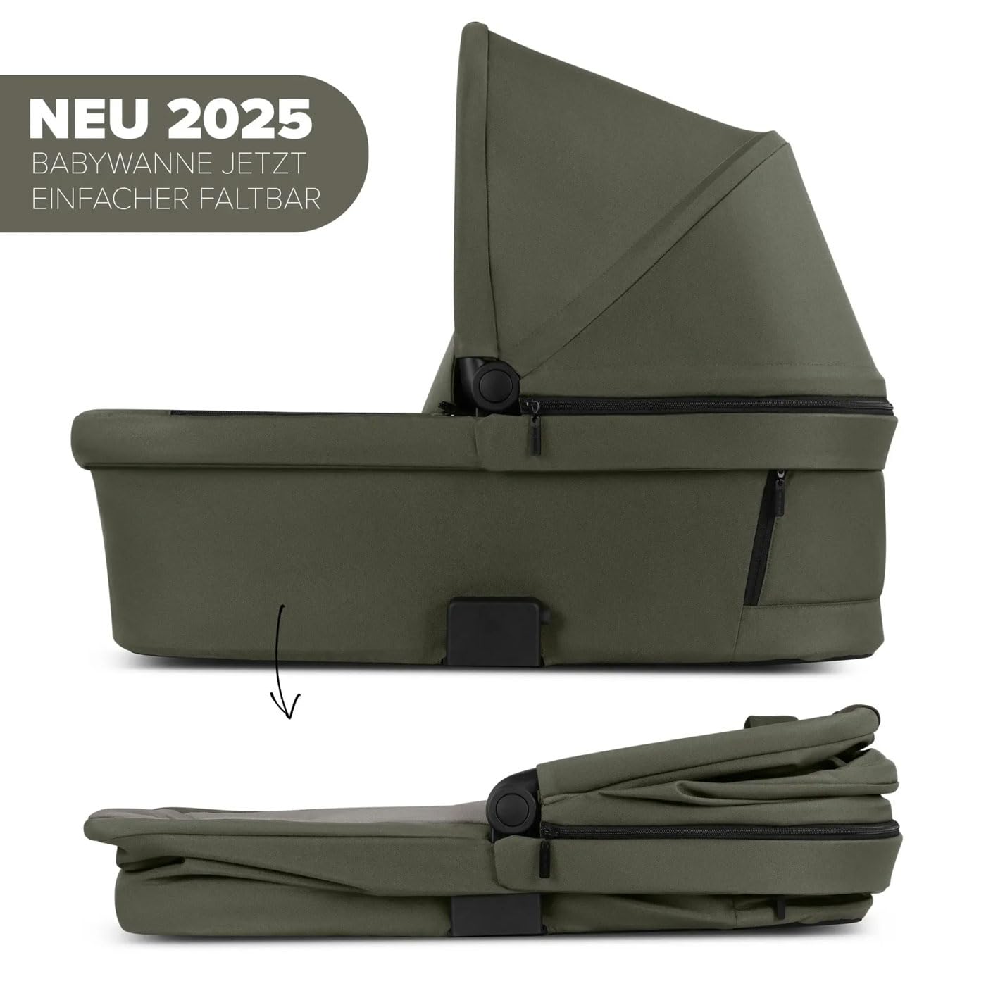 ABC Design Babywanne für Samba Salsa Run Zoom Avocado