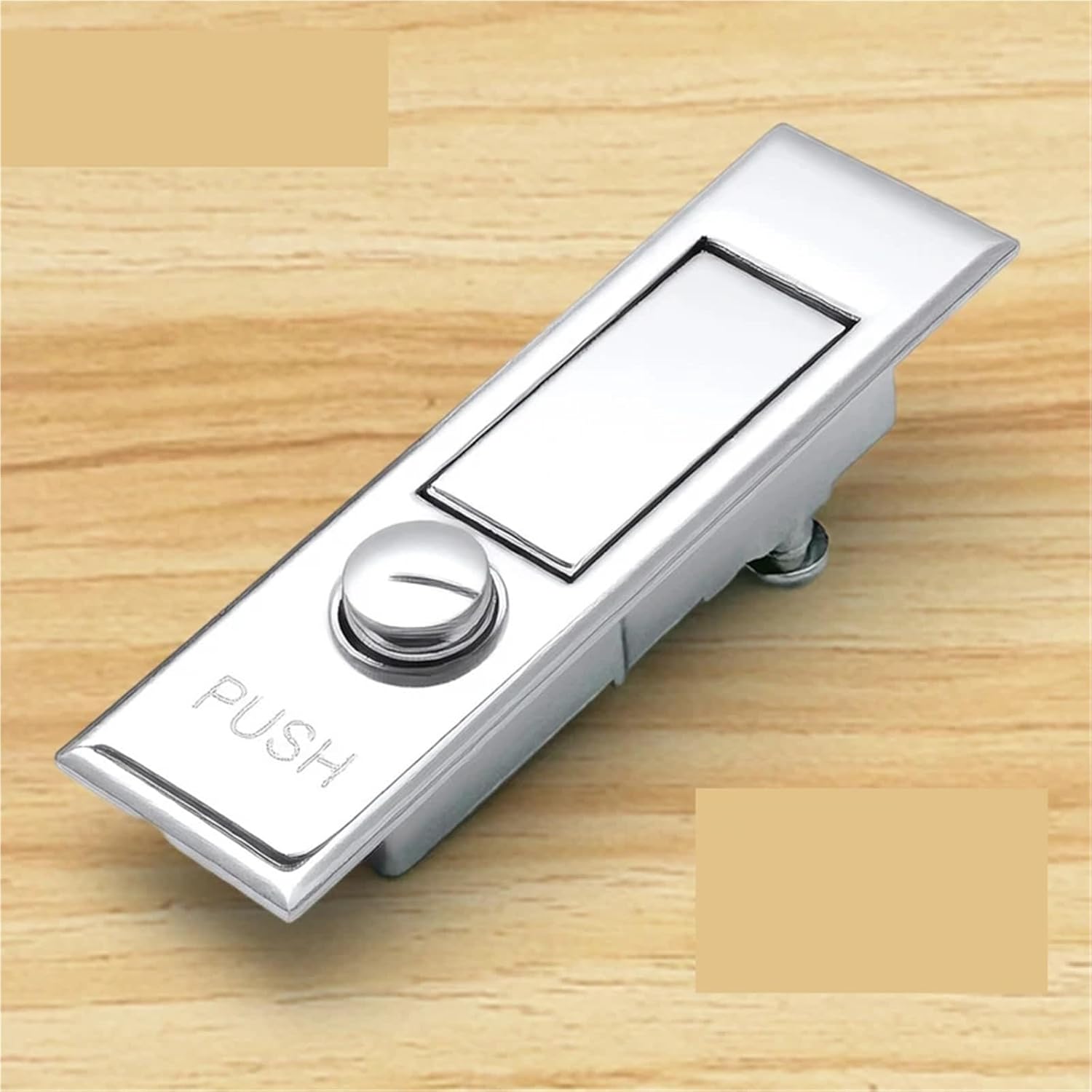 MS503 Keyless Mechanical Lock Zinc Alloy Flat Surface Industrial Door for Switch Cabinet(Atype)