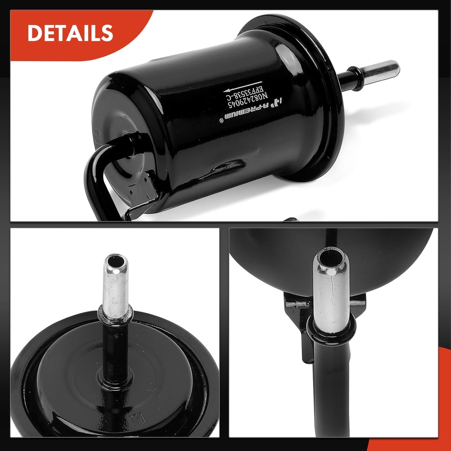 A-Premium Fuel Filter Compatible with Mazda Miata 1999-2005, 1.8L