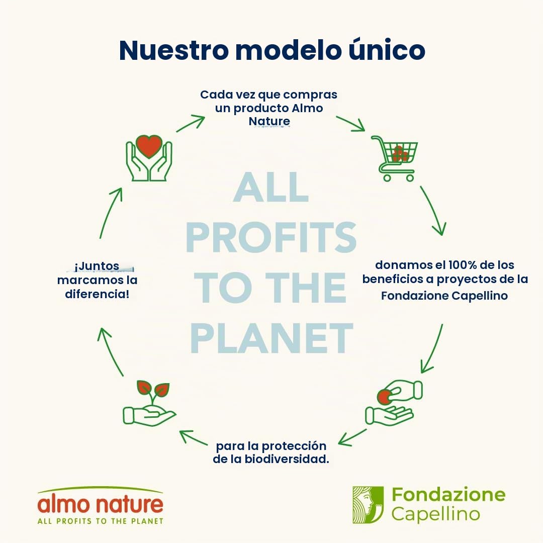 Almo Nature Life Maintenance - Croquetas para Gatos Adultos con Pollo Fresco como Primer Ingrediente - Bolsa de 12 kg