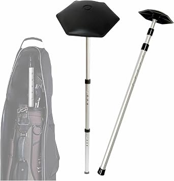 Golf Travel Club Bag Support Rod, Aluminum, Adjustable Telescopic Golf Trip Cover Support System Pole
