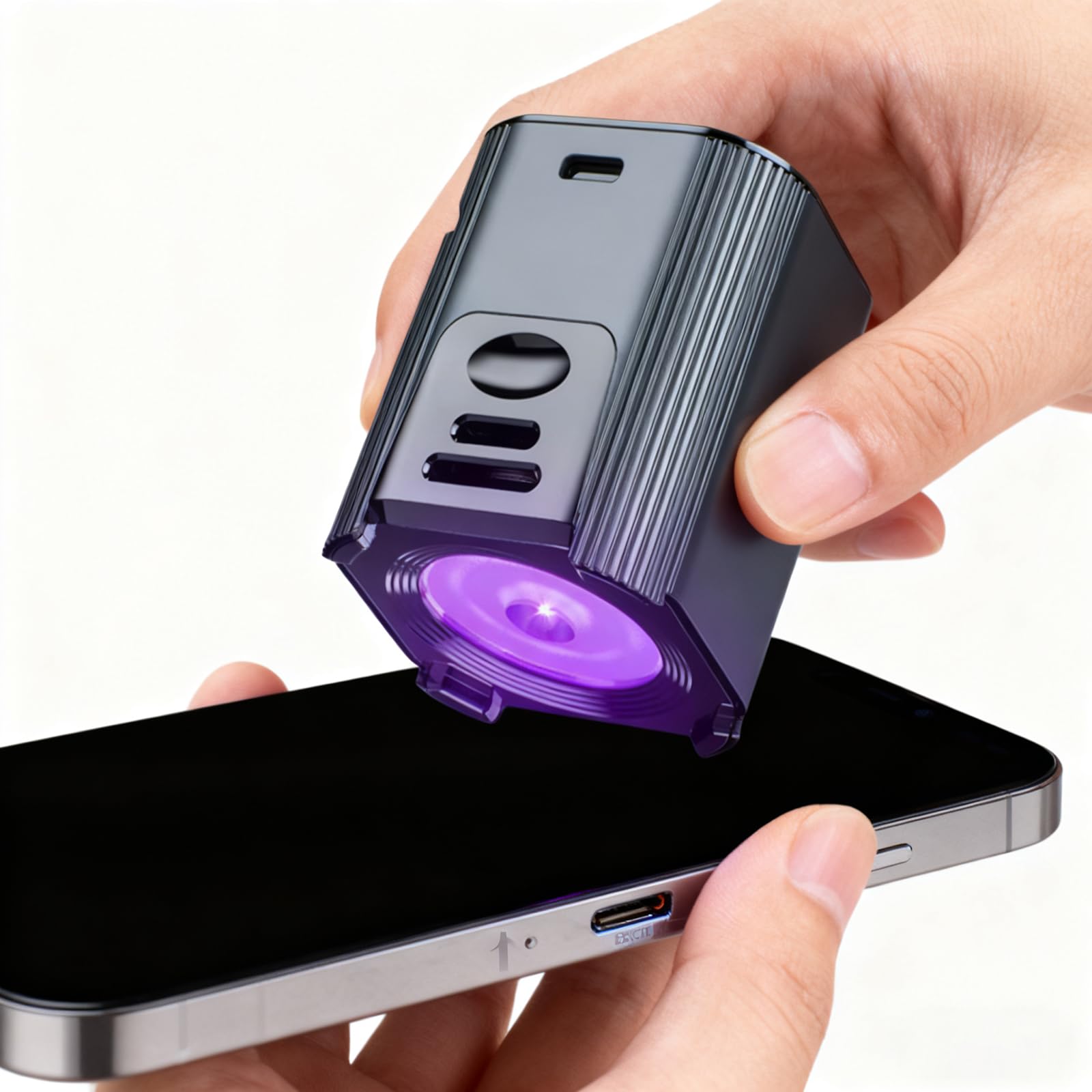 GAOUTO UV-Härtungslicht, Härtungslampen,UV Lampe mit Type-C, LED Schwarzlicht für Nagellack, Schwarzlichtlampe Licht für Harz, Kleber, Harz, Aushärtung, Kabel, Löten