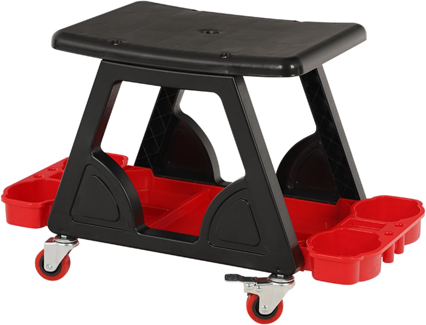 Rolling Garage Shop Seats with Tool Storage Tray for Car