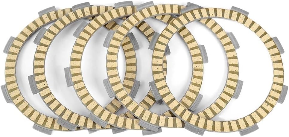 Clutch Friction Plate Kit Clutch Friction Disc Plates for CM 125 CC/CF CT 125 A C TL125 S NX 125 K/S/F for Transcity XL 125 K2-K4/SZ/SA XL 125S XL 125S