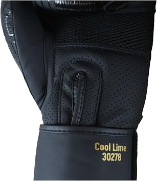 Dragon Do 30213 L Cool Lime Iı Hakiki Deri Boks Eldiveni Muay Thai Siyah 14 Oz