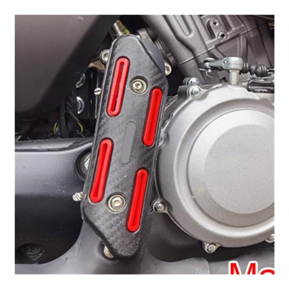 Capot D'échappement Moto Protecteur D'isolation Thermique D'échappement Moto Universel Protection Anti-brûlure Rénovation Protection D'isolation Thermique D'échappement