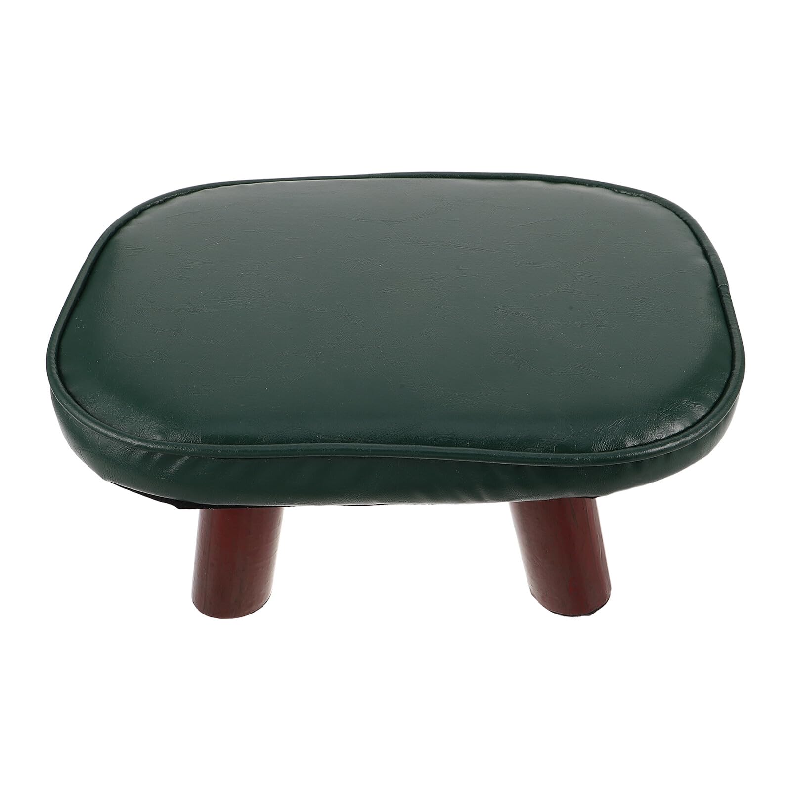 Repose-pieds ottoman ovale 16 cm en bois véritable de qualité Toyvian