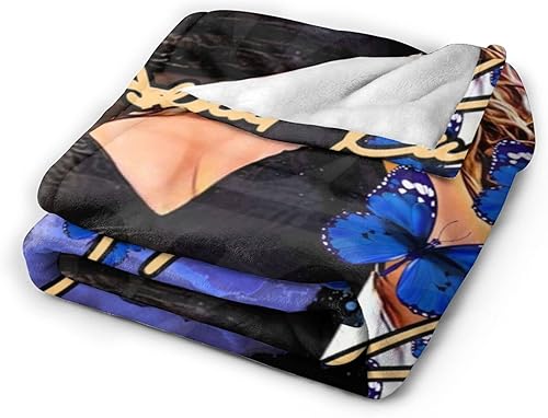 Miniatura 4 de Jenni Singer Rivera - Manta de franela polar para todas las estaciones, cálida y ultrasuave, manta casual para cama, sofá, cama, sofá o dormitorio,