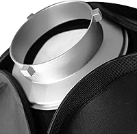 Vista 3 de Godox Adaptador de anillo de velocidad de caja de luz Bowens Mount para fotografía de estudio