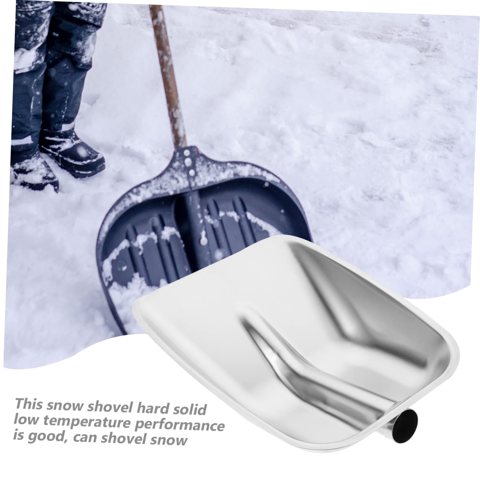 Pelle à Neige Outil Portable pour Déneigement Et Évacuation De Débris pour Camping Et Activités Extérieures
