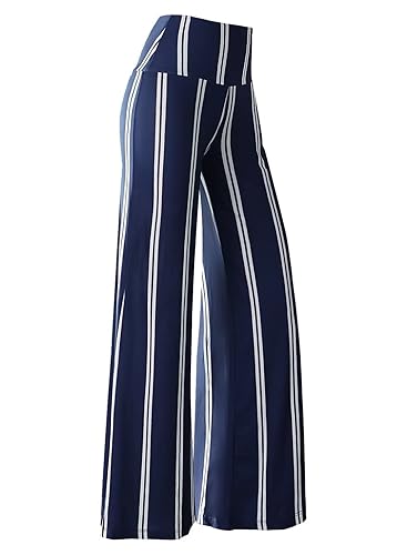 Women's Stretchy Wide Leg Palazzo Lounge Pants Casual Comfy High