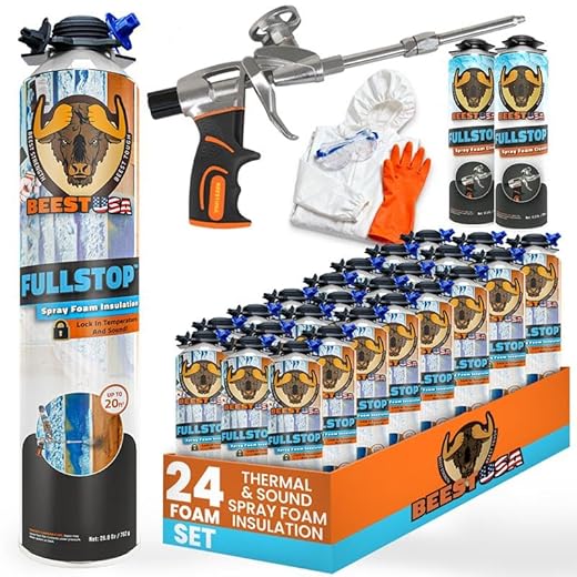 BEEST FullStop Spray Foam Insulation Kit