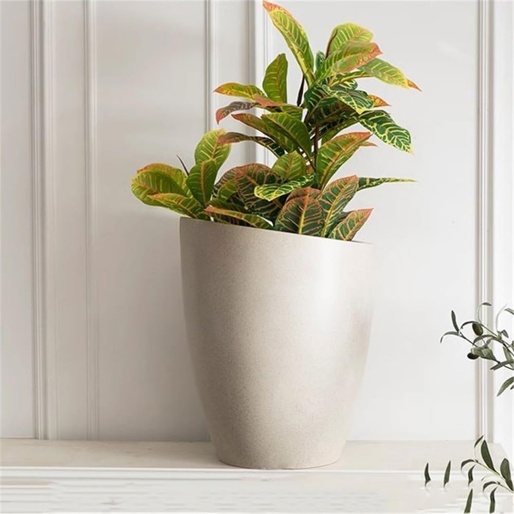 プランター レリーフ彫刻パターン床置きフラワーポットマグネシウム