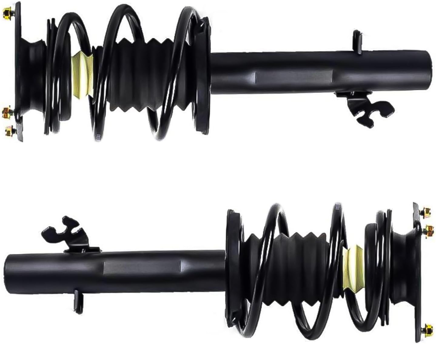 KAX Front Struts and Shocks Complete Assembly with Coil Spring for 2002-2006 Mini Cooper, Amortiguadores Delanteros Replaces OE#: 172265/172266