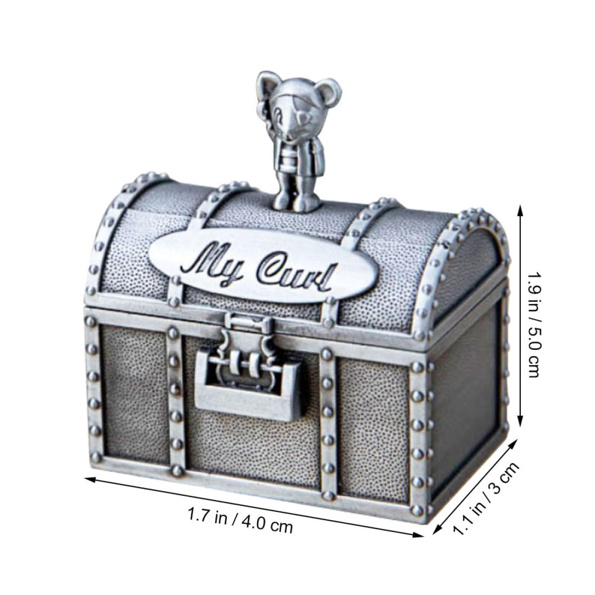 GALPADA 2Pcs Tooth Boxes Keepsake Teeth Cases for Durable Tooth Curl Containers Compact Design for Storing Deciduous Teeth Present for Christmas Birthdays and Special Occasions