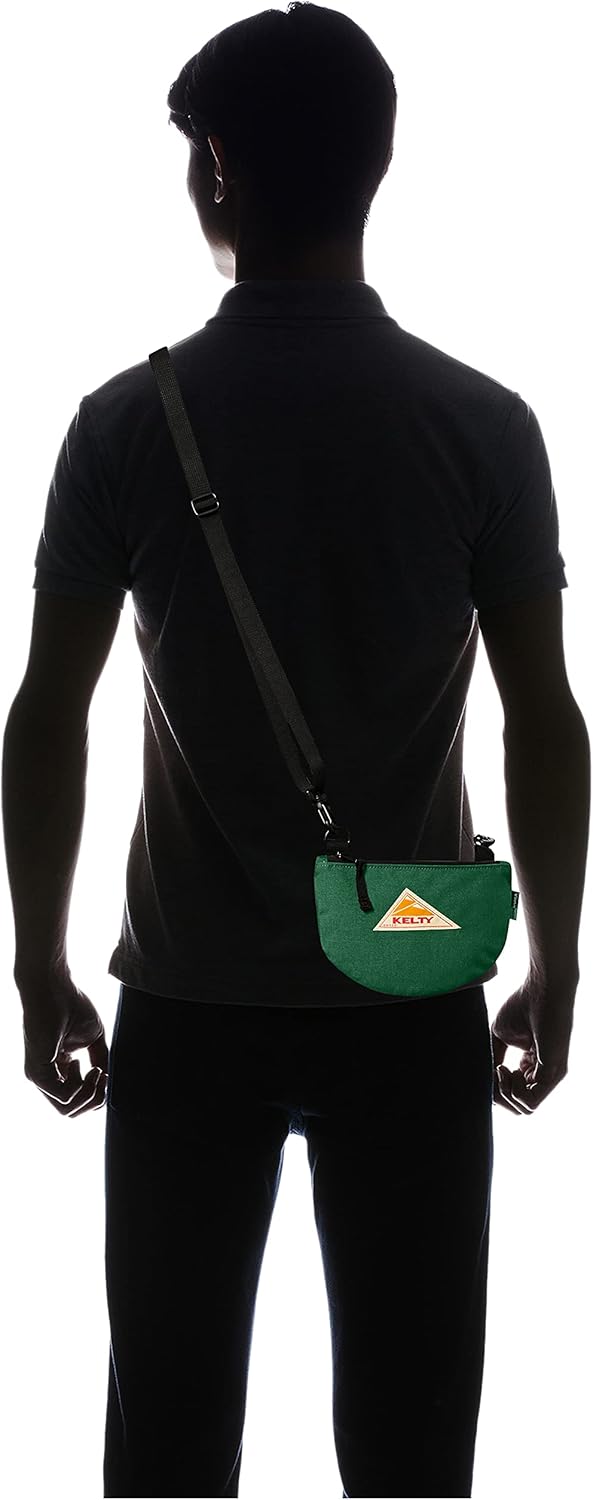 Kelti 2592383 Sacoche Round Flat S Shoulder Bag, Forest