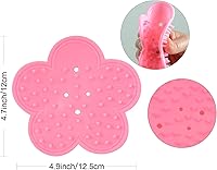 Vista 5 de 5 piezas de herramientas de espina de rosa con hojas de rosa con tijeras de podar de rosas y guantes de rosa de jardín rosa1