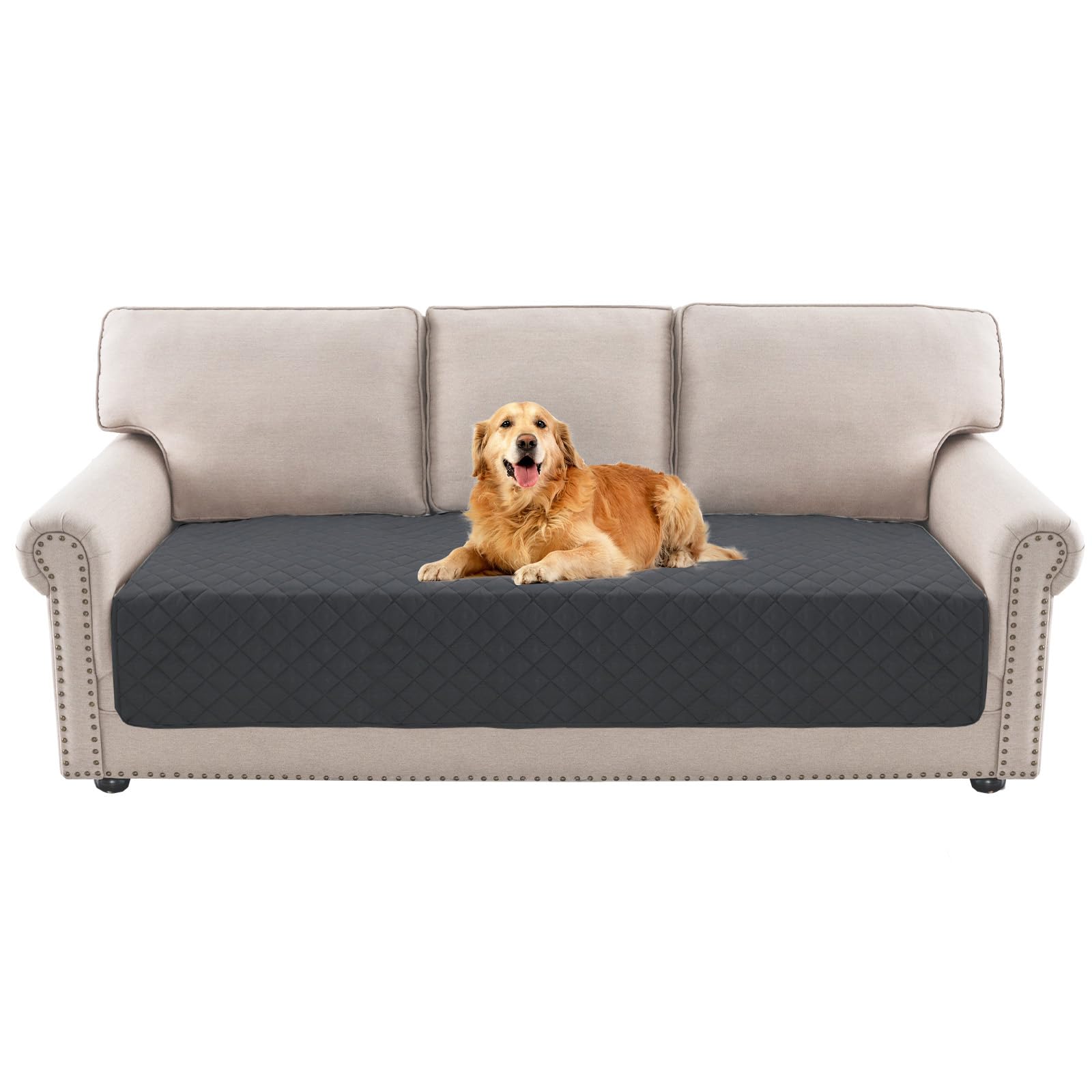 BellaHills Copridivano animali domestici, 208x259 cm, impermeabile, resistenti ai graffi, grigio