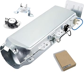 Dryer Heating Element Replacement For Samsung DVE45R6300C/A3 DVE50R8500V/A3 DVE52M7750W/A3 DVE52M7750V/A3 DVE45R6300V/A3 DVE50R8500W/A3 DVE45R6300W/A3 Dryer