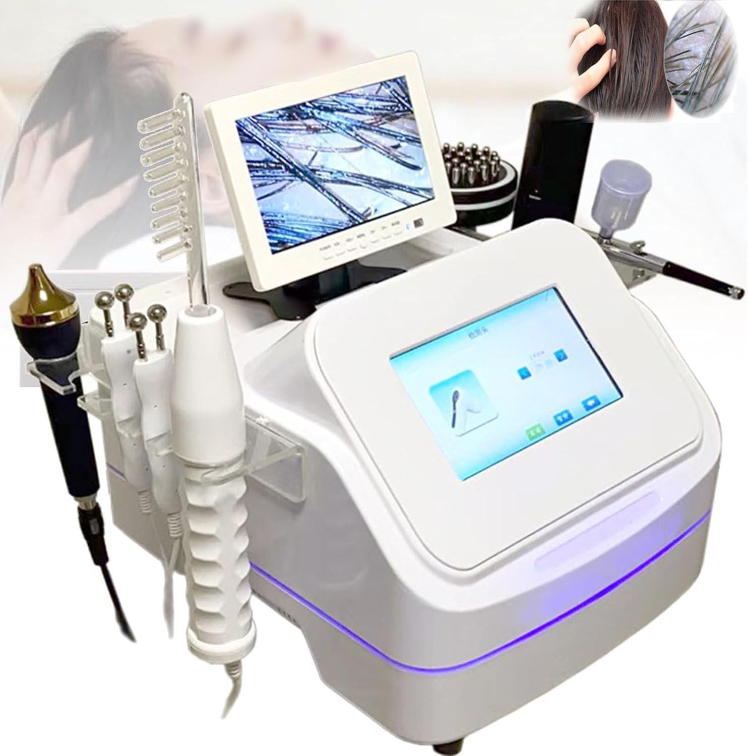 Digital Skin and Hair Analyzer Machine,Scalp Hair Follicle Detector