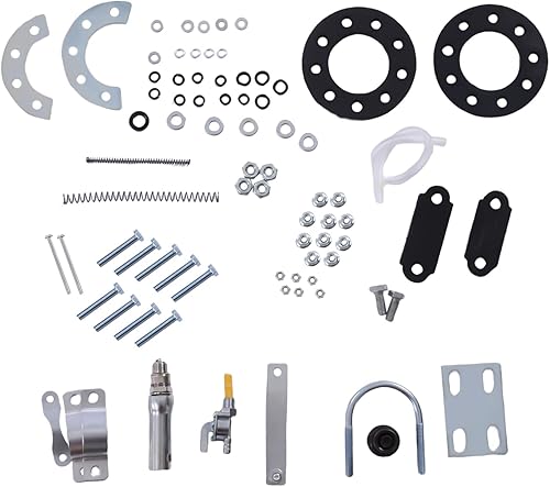 Miniatura 3 de Kits de motor de bicicleta de 2 tiempos con mango hidráulico refrigerado por aire, motor de gas motorizado, cilindro único para bicicleta de más de