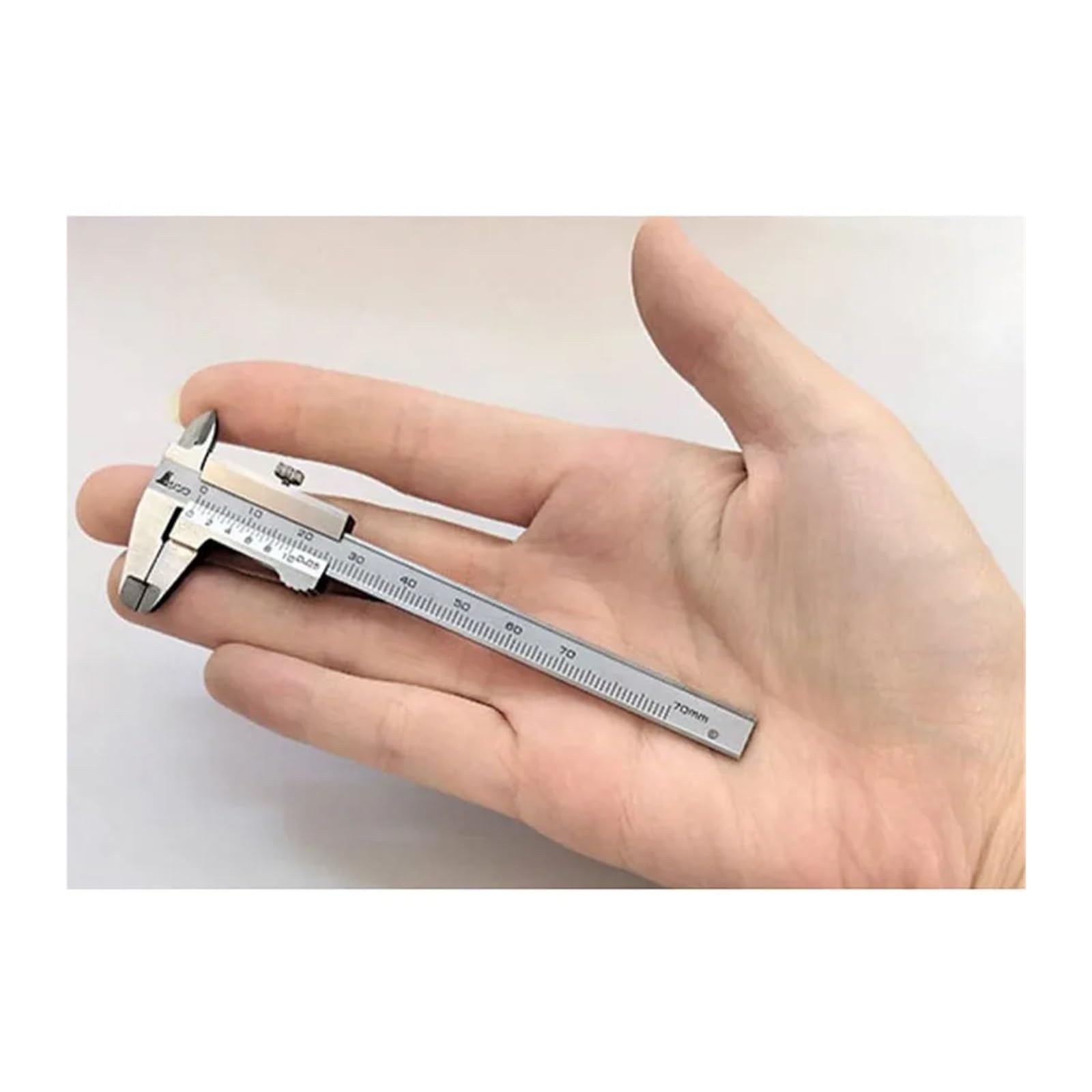 Suwmiarka Cyfrowa, Vernier Caliper Pocket For Measuring Outside Inside Depth And Gap 19892 19894 1PCS(19894-100mm)