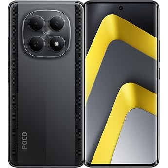 POCO M8 5G Smartphone Snapdragon 6 Gen 3 6.77 Inch 120Hz Display 50MP Camera 5520mAh 45W 2392x1080 Up to 2.4GHz with Charger 8GB+512GB Black