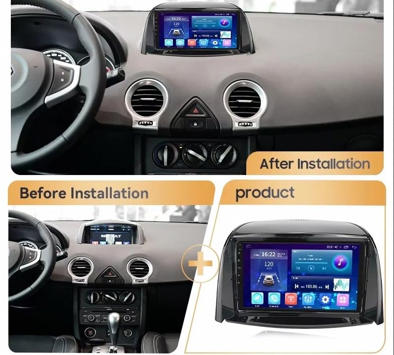 Pantalla de coche Renault Koleos que soluciona los viajes sin mapas 2