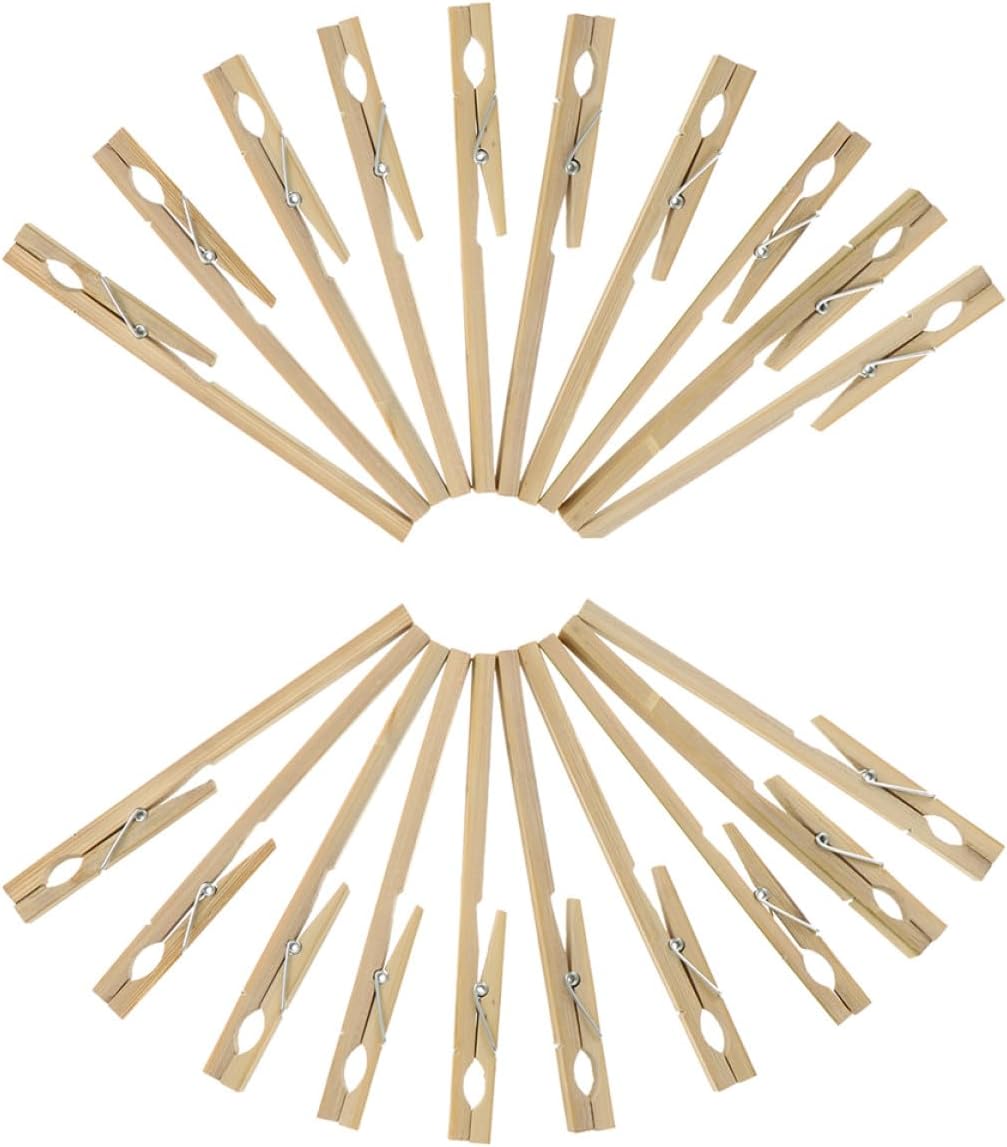 20pcs Test Tube Clamps Holder Laboratory Apparatus Chemical Experiment Accessory Wood Material Suitable for Science Labs and Educational Use