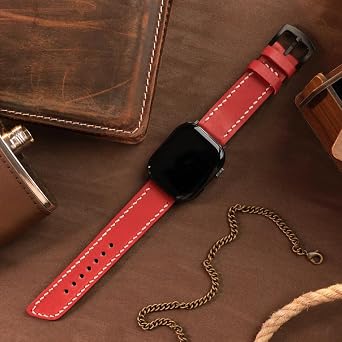 Apple Watch Compatible Leather Cord Watch Strap Ultra 2 38 40 41 42 44 45 49 Mm 3 4 5 6 7 Se 8 9 - Italian Pueblo Leather Handmade