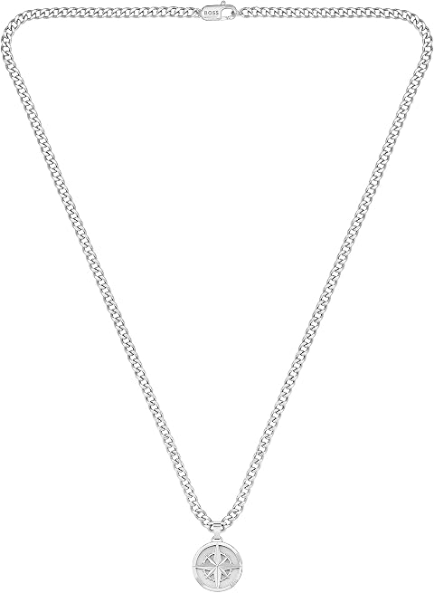 BOSS Jewelry Halskette für Herren Kollektion NORTH aus Edelstahl