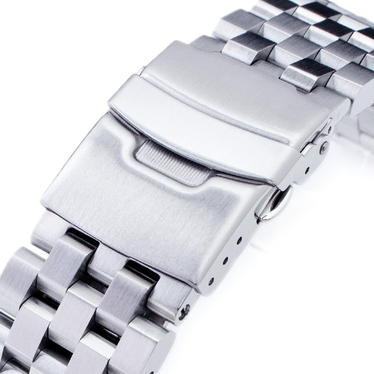 MiLTAT 22mm Bracelet de montre version à usage courant à bout droit, style-Engineer-II