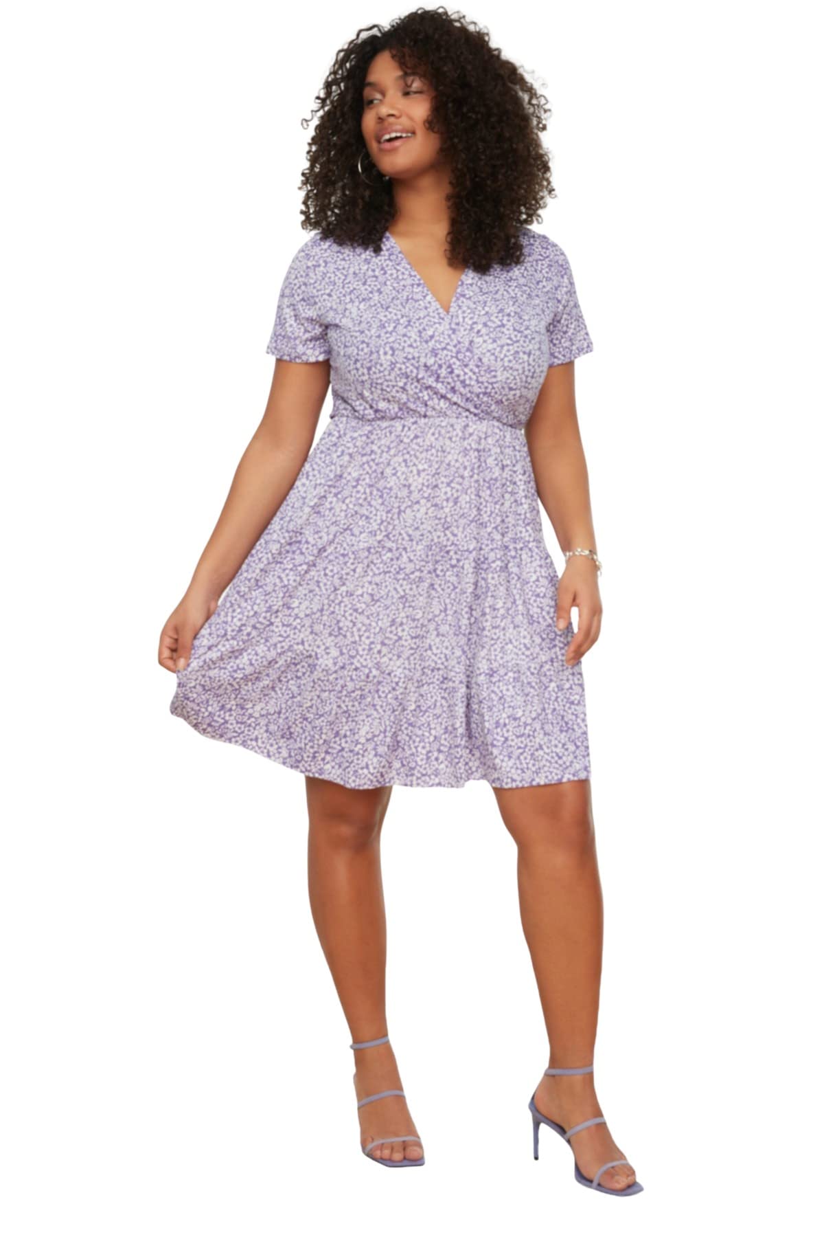 Gemütliches Strickkleid Für Damen In A-Linie – Perfekt Für Plus Size Und Relaxed Fit!