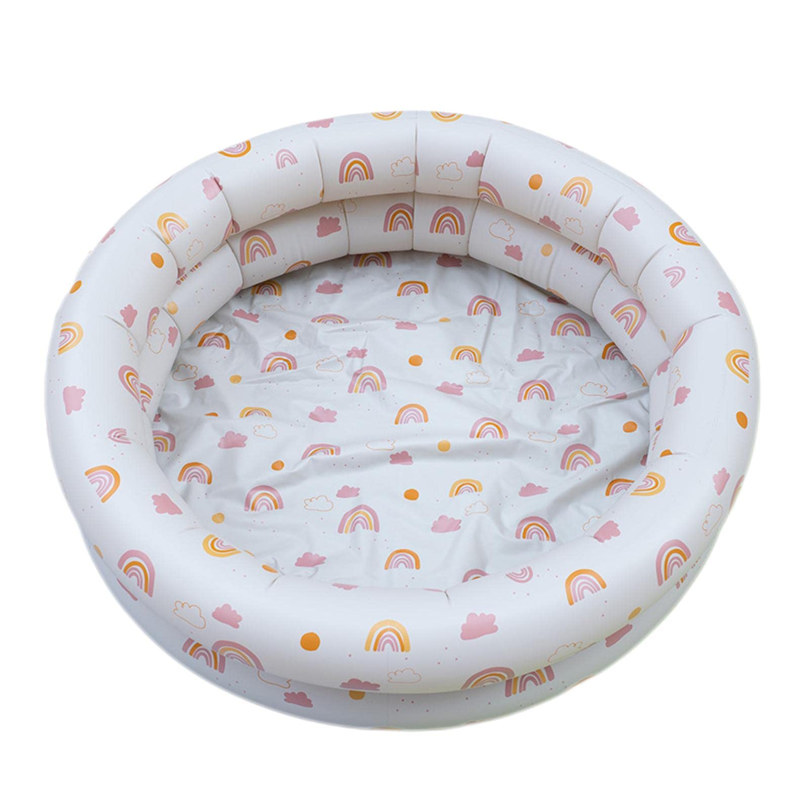 CALANDIS® Baby Swimming Pool Floats Backyard Thickened Pool for Girl Boy Summer Beach Rainbow | 1 Piece Inflatable Swimming Pool-picture-33