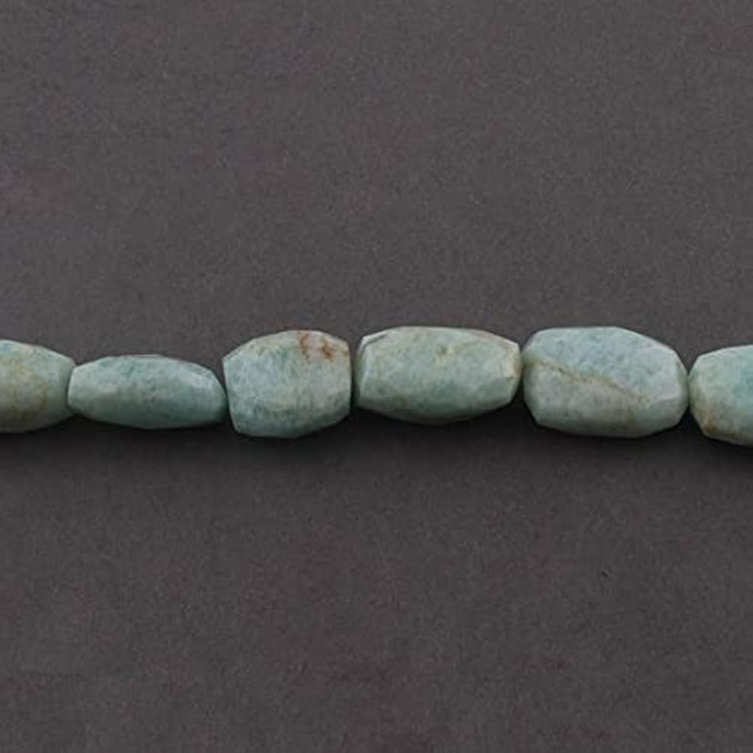 Amazonite perles nuggets facettées LKBEADS création de bijoux bohèmes d'été 8" SB3973
