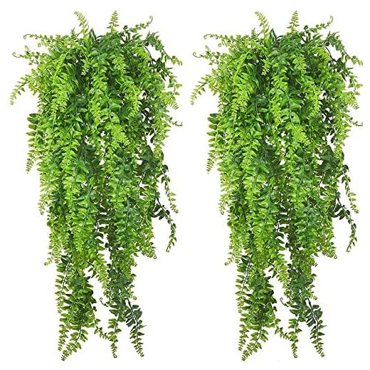 PINVNBY Vignes artificielles à suspendre pour reptiles - Décoration d'habitat pour terrarium grimpant - Avec ventouse - Pour dragons barbus, lézards, geckos, serpents, hermites, crabes