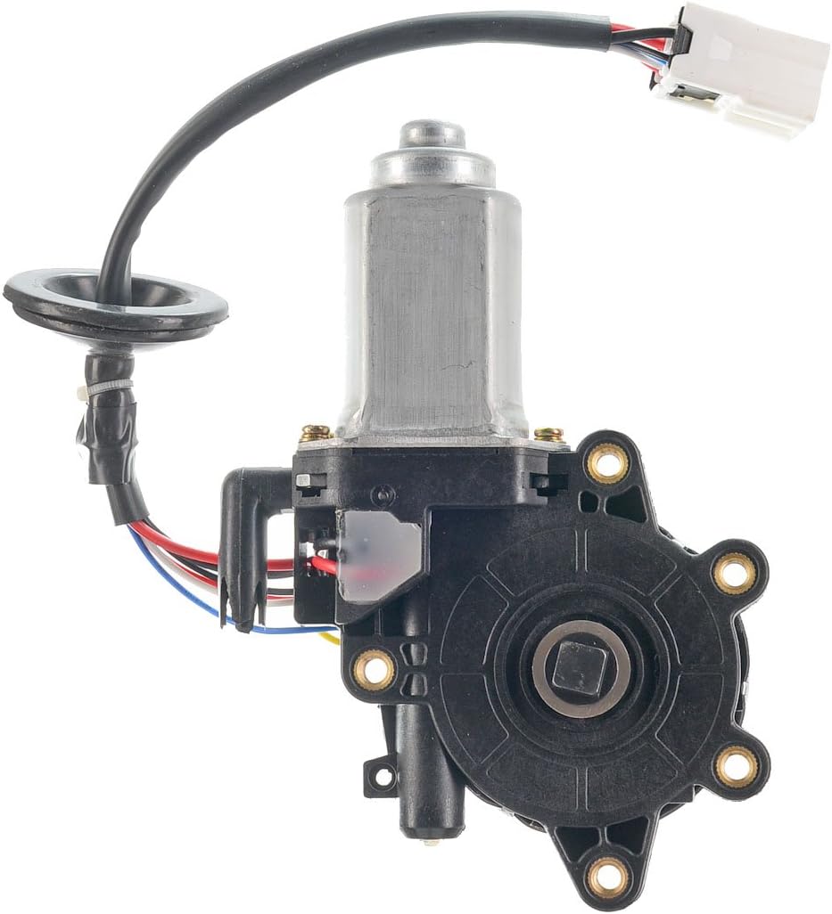 A-Premium Front Left and Right Power Window Lift Motor Compatible with Nissan 350Z 2003-2009 & Infiniti G35 2003-2007, Driver and Passenger Side, with Anti-Clip Function, 2-PC Set, Replace# 80731CD000