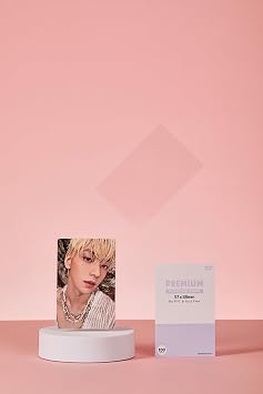 Mandu Deco Kpop Photo Card Sleeves, Clear PP Card Protector for Album Photo Cards, PVC Free, Acid Free, 100 per Pack 57x88mm