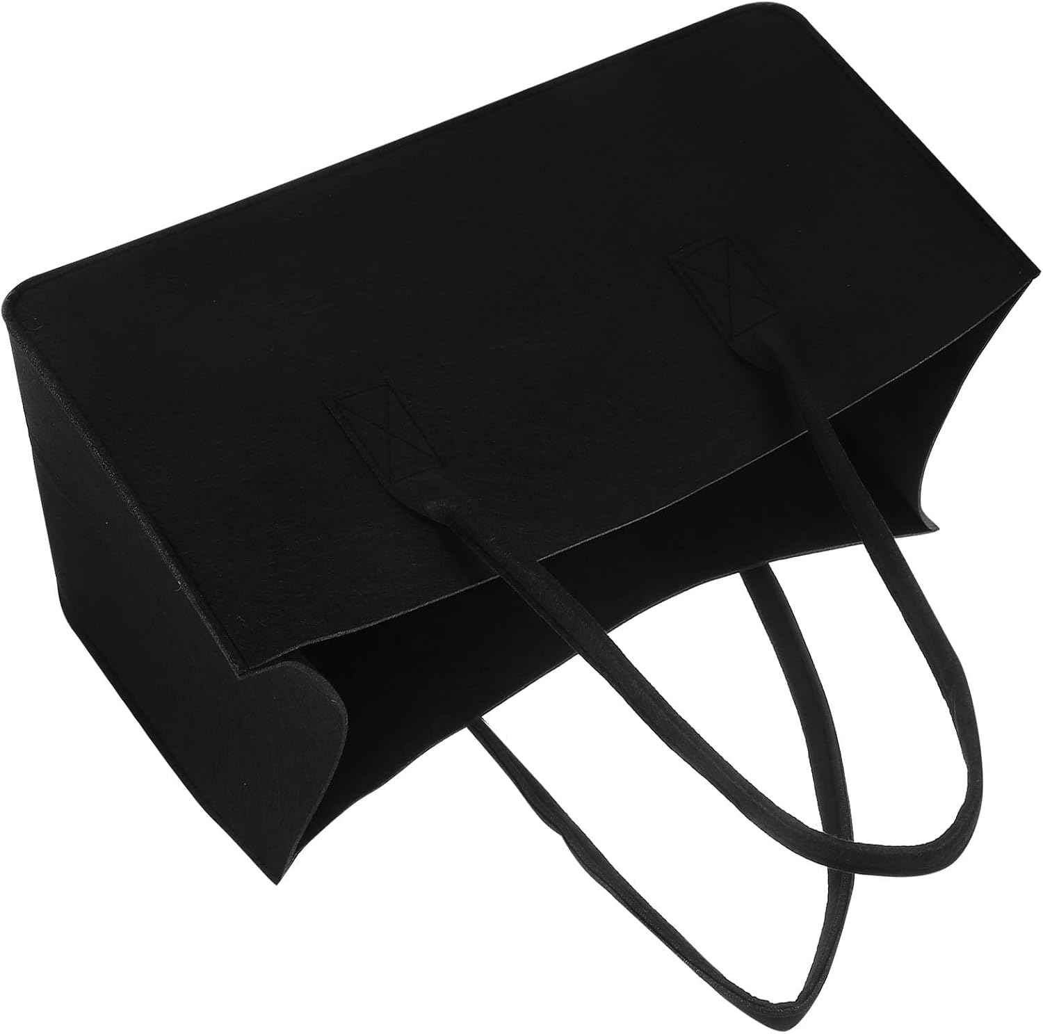 ORFOFE Portable Felt Firewood Carrier Bag with Scratch-Resistant and Wear-Resistant Material, Reusable Firewood Storage Bag for Fireplace Log Transport and Organization