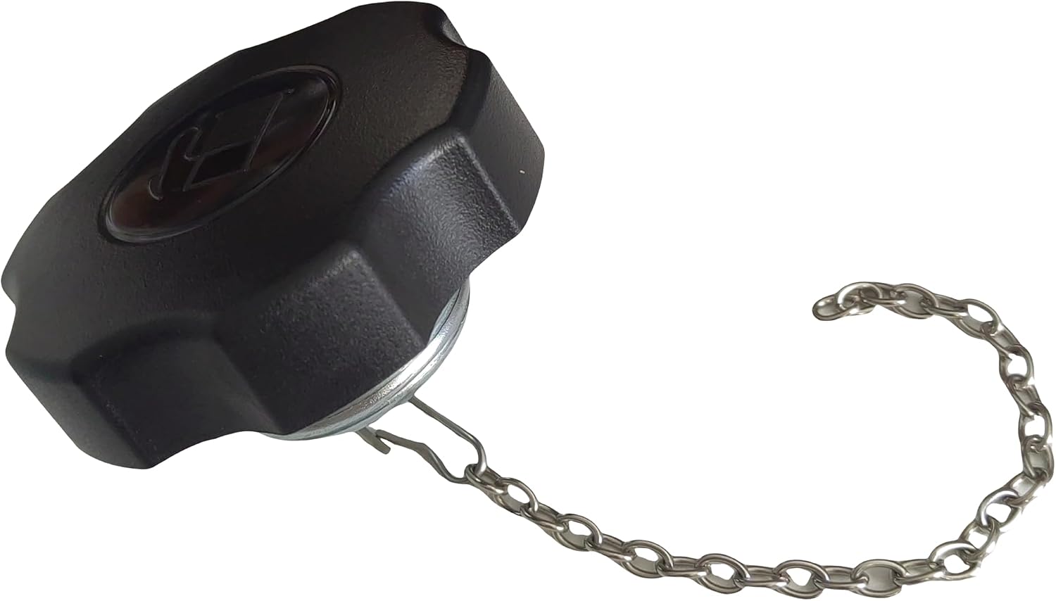 Generic 951-12533 Fuel Cap For Craftsman Troy Bilt MTD Lawn Mower, Black, Stainless Steel