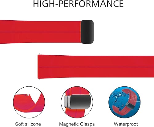 Miniatura 4 de Correas deportivas de silicona de 0.866 in compatibles con Samsung Galaxy Watch 1.811 inGalaxy Watch 3 1.772 inGear S3 ClassicS3 Frontier, correa