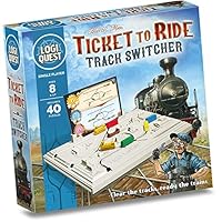 Logiquest Ticket to Ride Track Switcher Puzzle Game, Multicolour