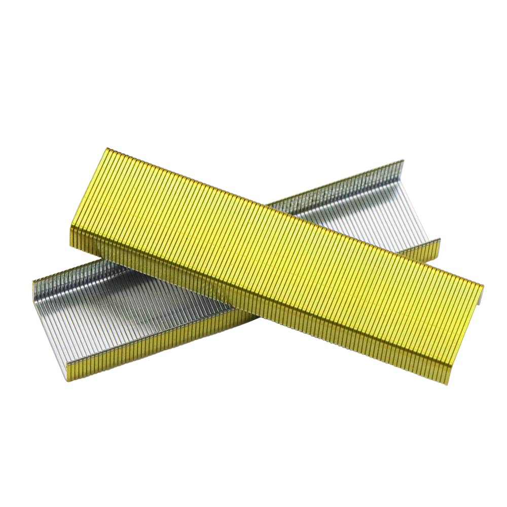 4000 Agrafes Noires 26/6 - 6,35mm - Pour Agrafeuse Standard - Lot De 4 Paquets