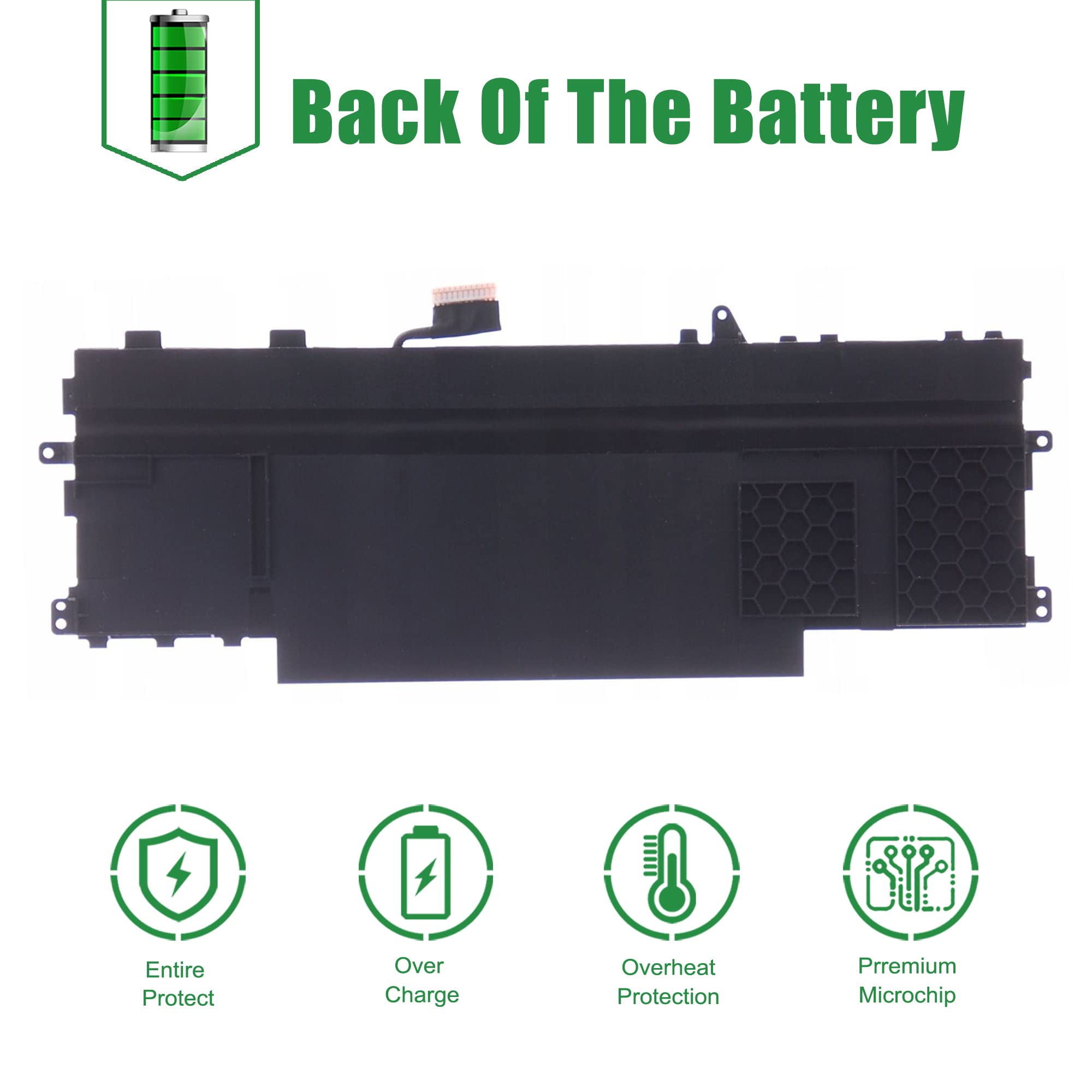 Amazon.com: JIAZIJIA GHJC5 Laptop Battery Replacement for Dell